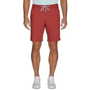 Havana Jim Brick Red Lazy Joe Elastic Waist Shorts New Size 30 Mens Drawstring